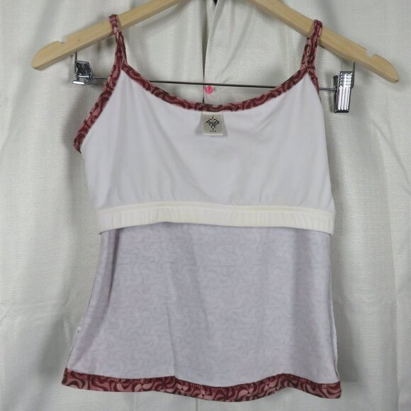PrAna Tank Top with Shelf Bra Wire Free Lot of 2 Size Small - Picture 9 of 11